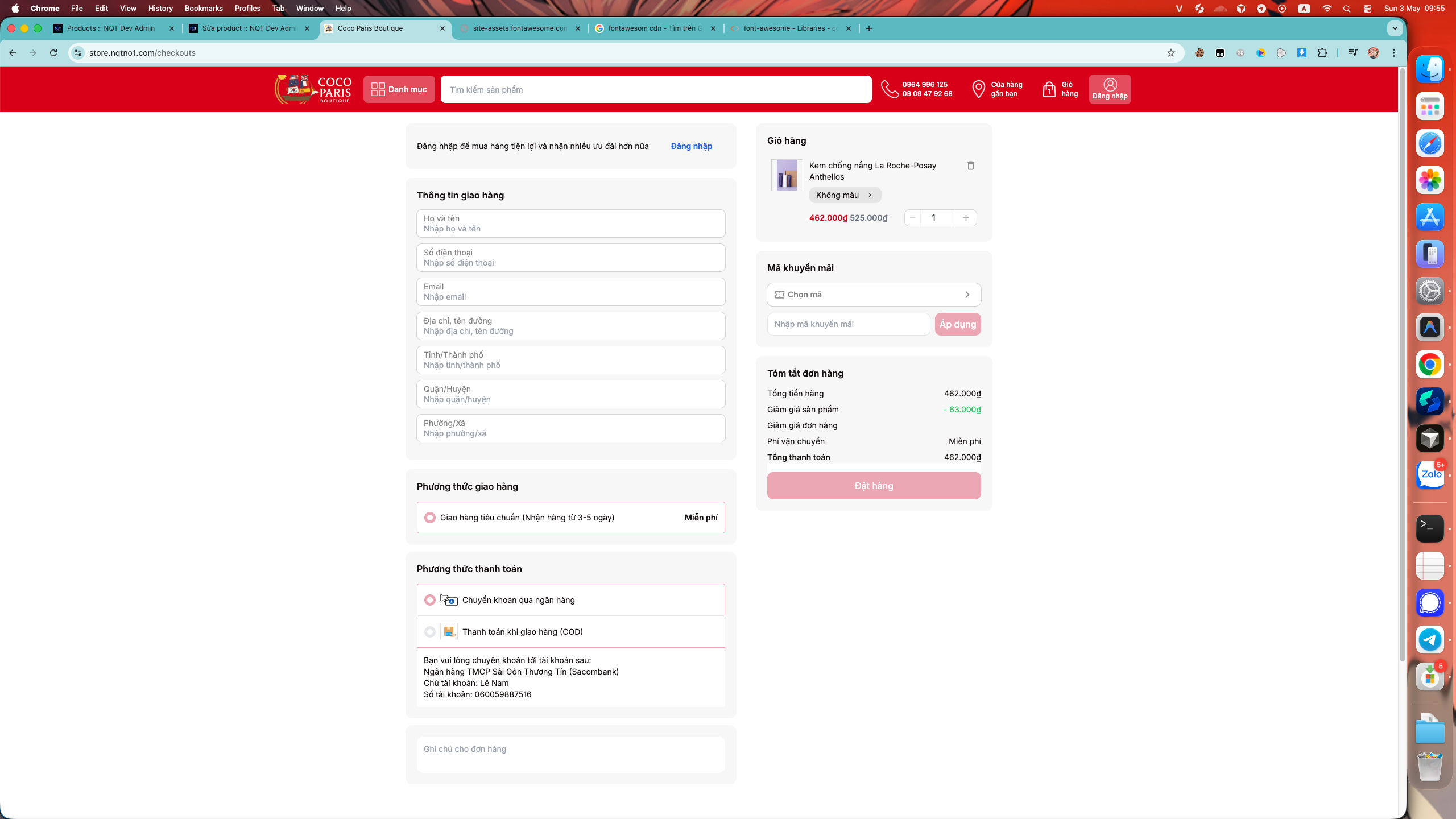 Source Code Website Bán Hàng NextJS + Laravel - Chuẩn SEO, Load Nhanh | NQT Dev - ảnh 3